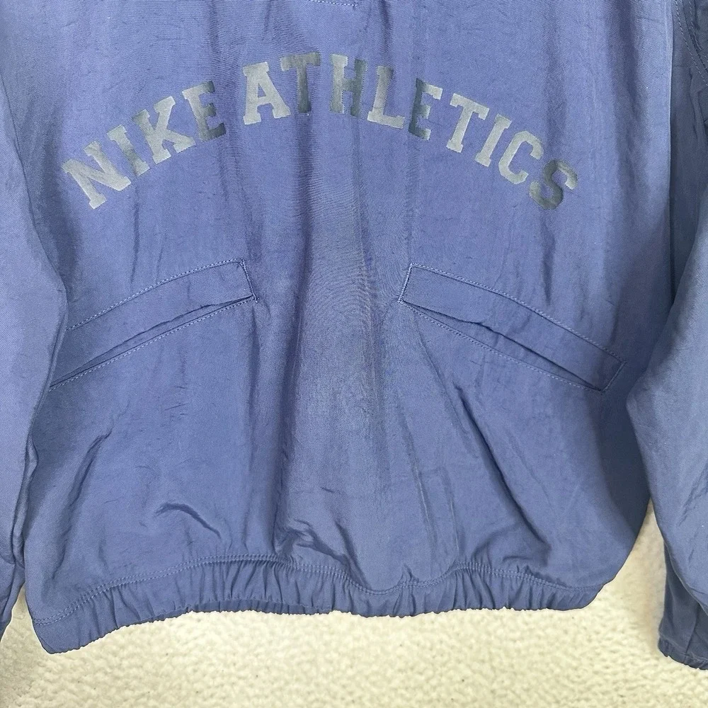 Nike Athletics Repel Kids L 1/2 Zip Training Hoodie Navy Packable Hood